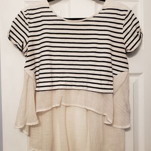 Free People flowy crop top